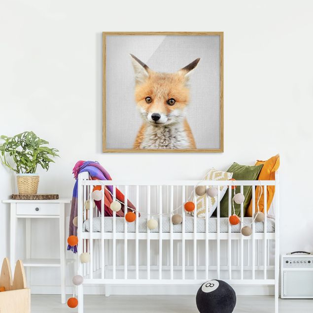 Obrazy w ramie dla dzieci Baby Fox Fritz