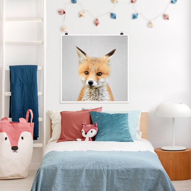 Obrazy do salonu Baby Fox Fritz