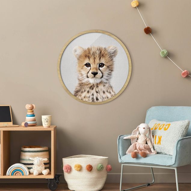 Obrazy w ramie dla dzieci Mały gepard Gino