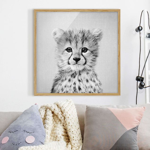 Pokój niemowlęcy Baby Cheetah Gino Black And White