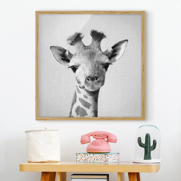 Pokój dziecięcy Baby Giraffe Gandalf Black And White