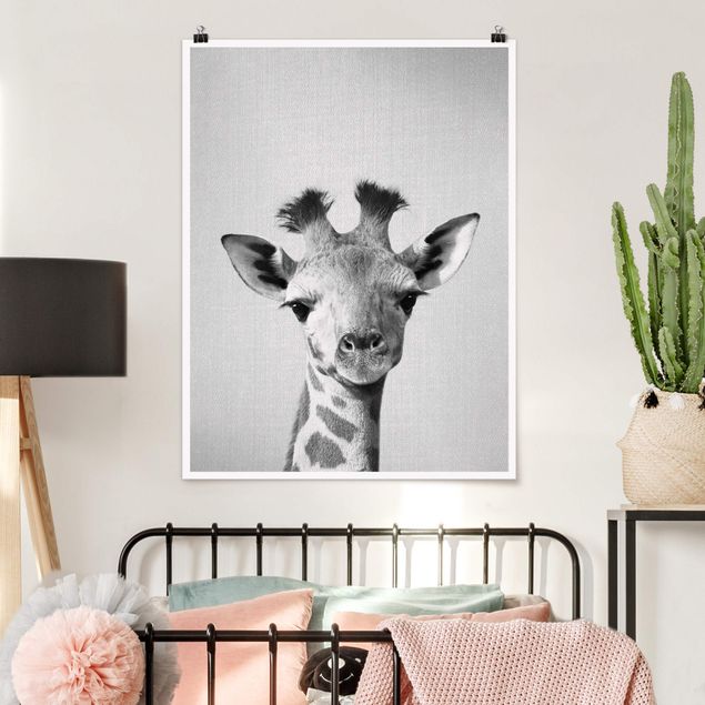 Pokój dziecięcy Baby Giraffe Gandalf Black And White
