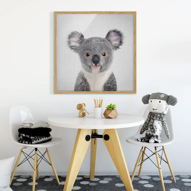 Obrazy w ramie dla dzieci Baby Koala Klara