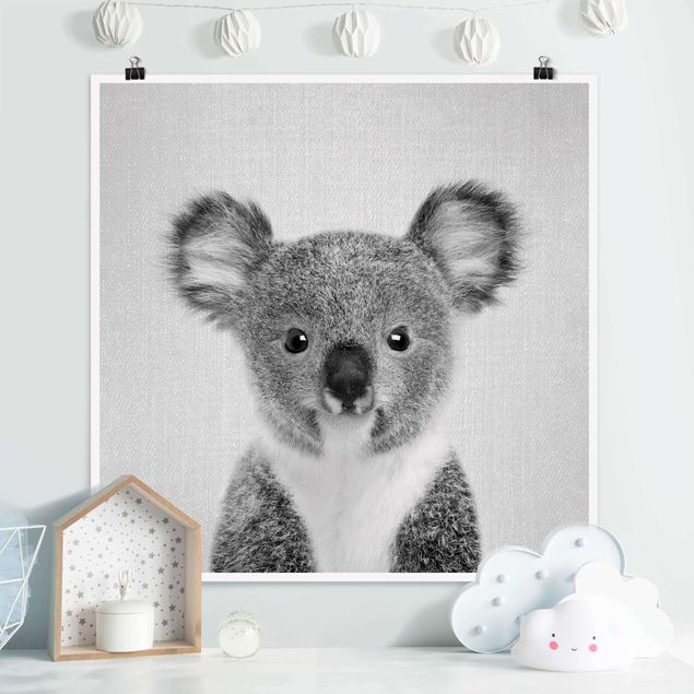 Pokój niemowlęcy Baby Koala Klara Black And White