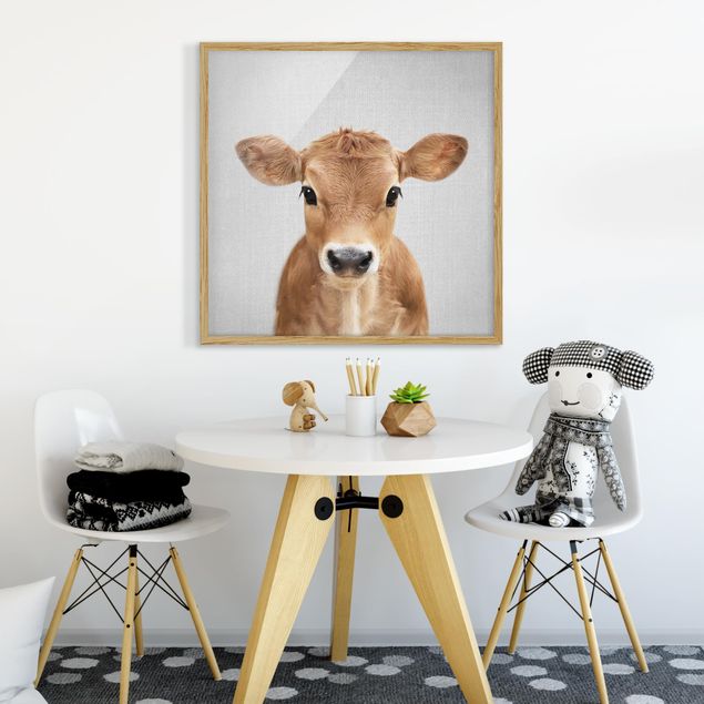 Obrazy w ramie dla dzieci Baby Cow Kira