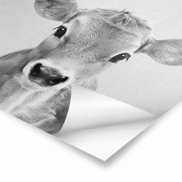 Obrazy na ścianę Baby Cow Kira Black And White