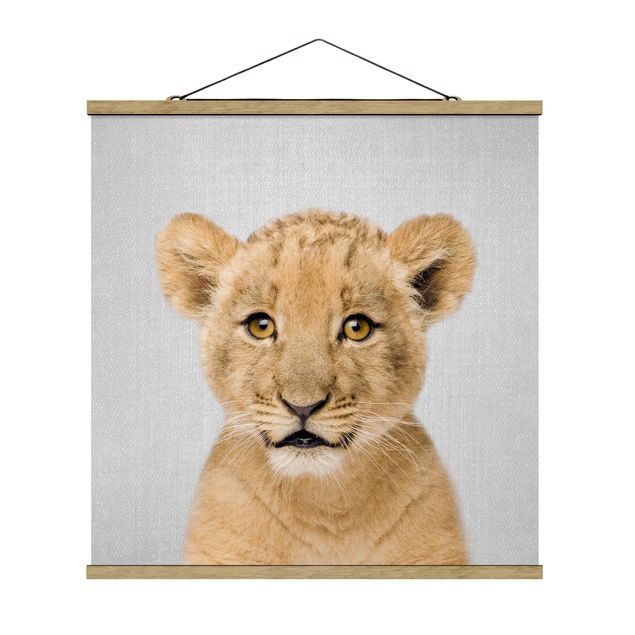 Obrazy zwierzęta Baby Lion Luca