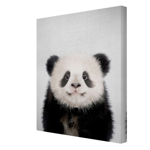 Czarno białe obrazki Baby Panda Prian