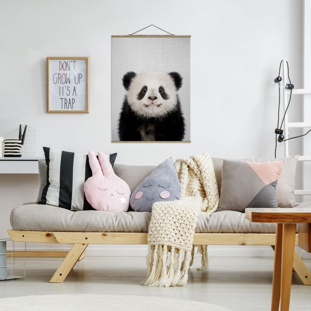 Nowoczesne obrazy do salonu Baby Panda Prian