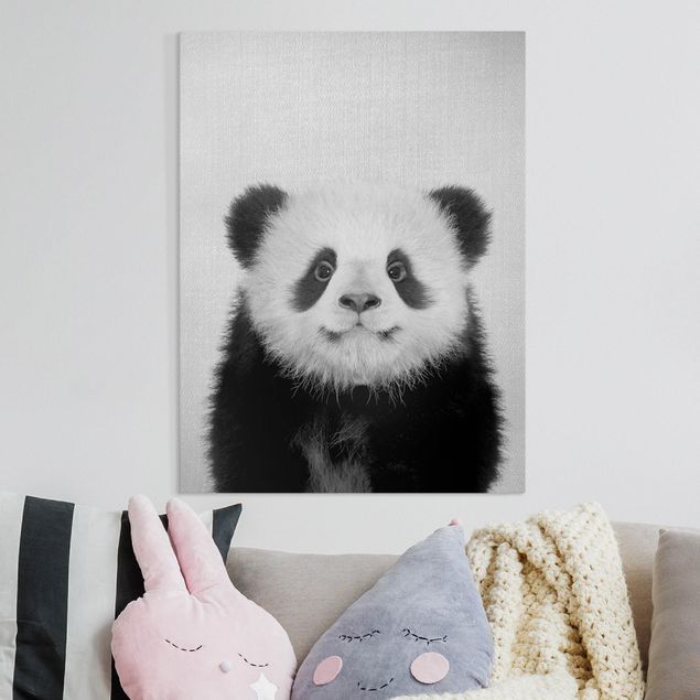 Pokój dziecięcy Baby Panda Prian Black And White
