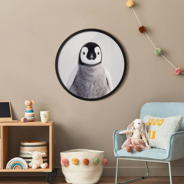 Obrazy w ramie dla dzieci Mały pingwinek Pepe