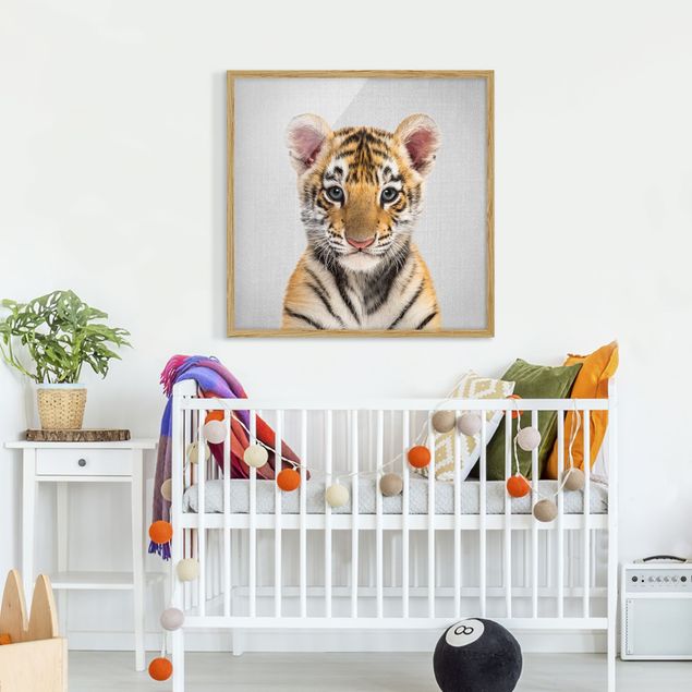 Obrazy w ramie dla dzieci Baby Tiger Thor