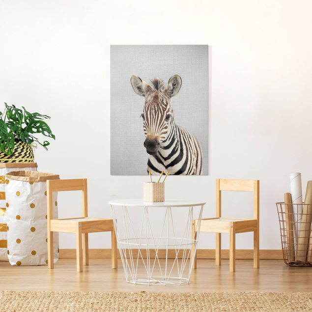 Obrazy nowoczesne Baby Zebra Zoey