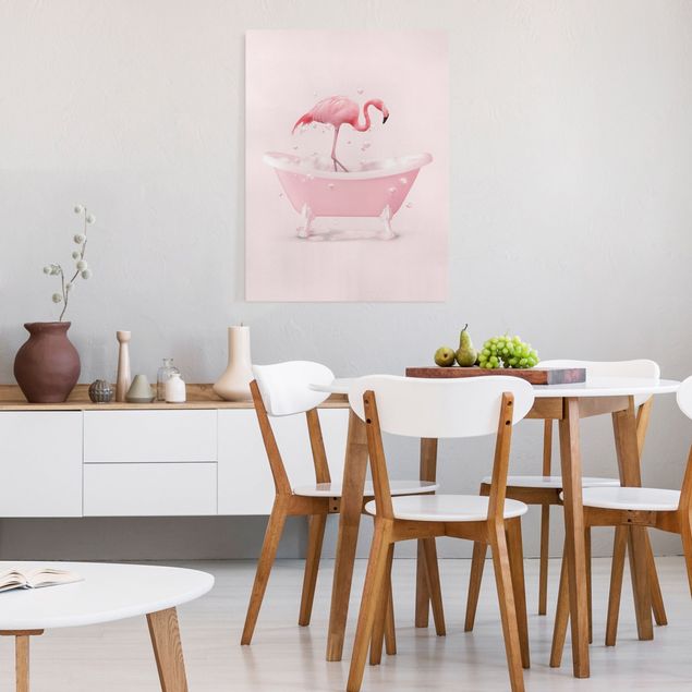 Obrazy nowoczesny Wanny Flamingo
