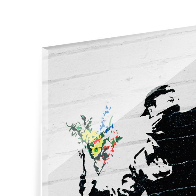 Obrazy na ścianę Flower Thrower - Brandalised ft. Graffiti by Banksy