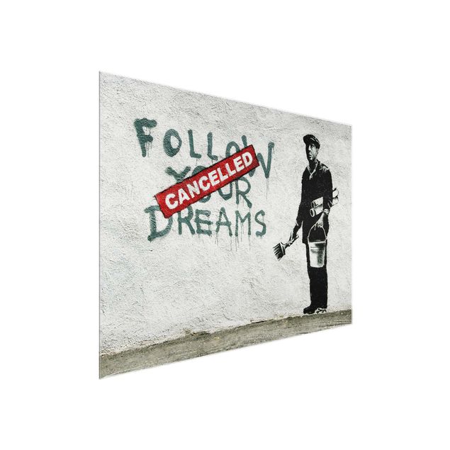 Obrazy graffiti Follow Your Dreams - Brandalised ft. Graffiti by Banksy
