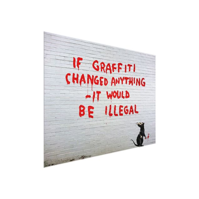 Graffiti obrazy If Graffiti Changed Anything - Brandalised ft. Graffiti by Banksy