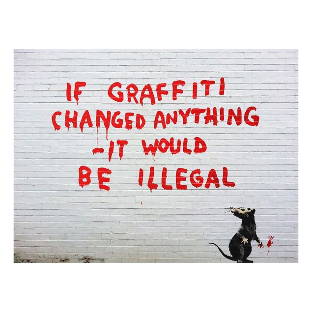 Obrazki czarno białe If Graffiti Changed Anything - Brandalised ft. Graffiti by Banksy