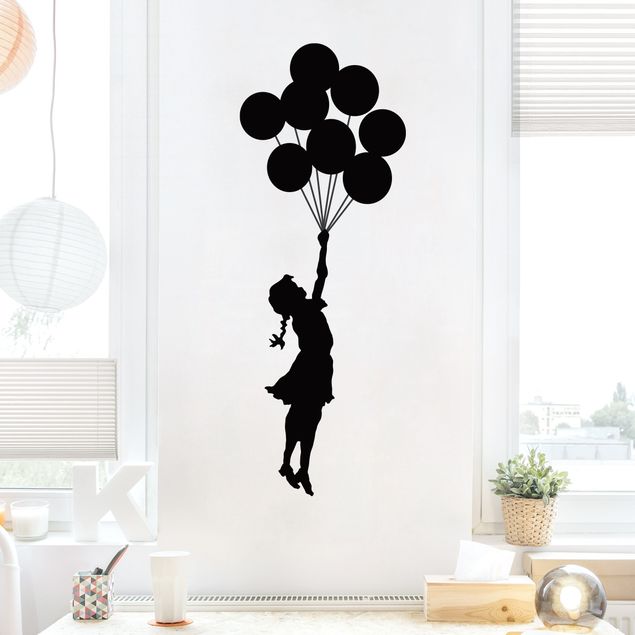 Naklejki na ścianę Banksy - Balloon Girl
