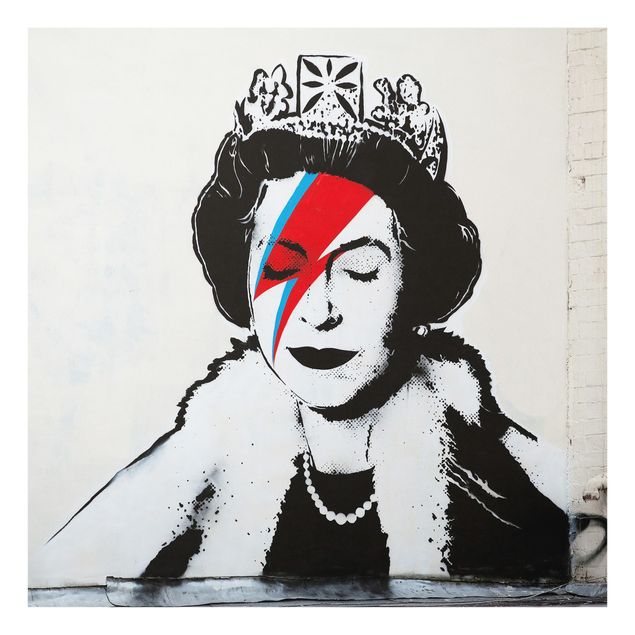 Obrazki czarno białe Lizzie Stardust - Brandalised ft. Graffiti by Banksy