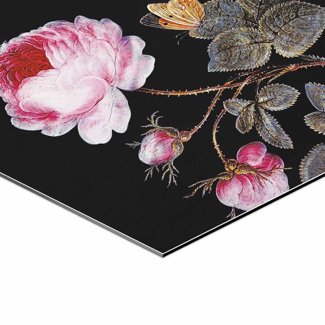 Obrazy motywy kwiatowe Barbara Regina Dietzsch - The Hundred-Petalled Rose