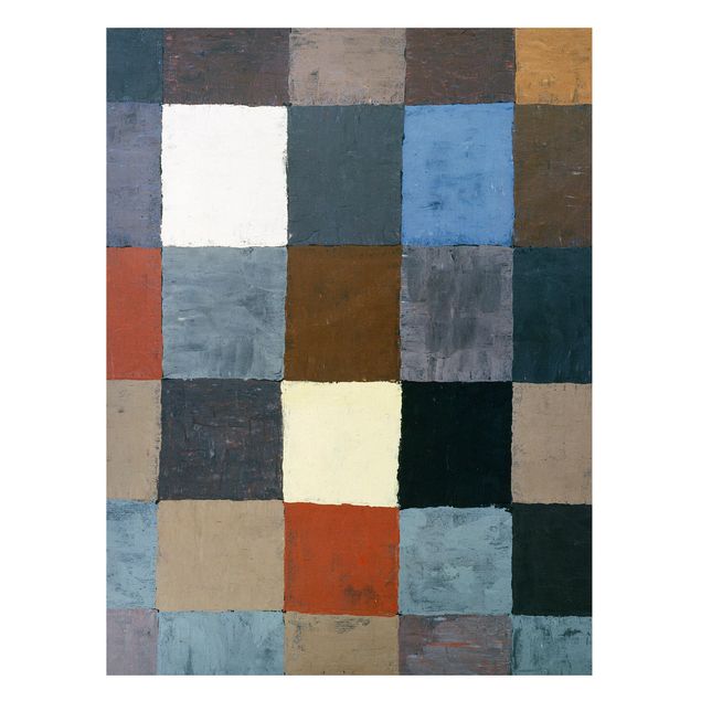 Obrazy do salonu Paul Klee - płytka kolorowa