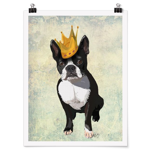 Obrazy ze zwierzętami Portret zwierzęcia - Terrier King