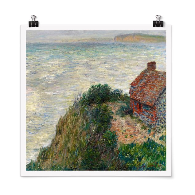 Obrazy nowoczesne Claude Monet - Dom rybaka w Petit Ailly