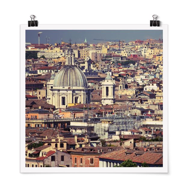 Nowoczesne obrazy Dachy Rzymu