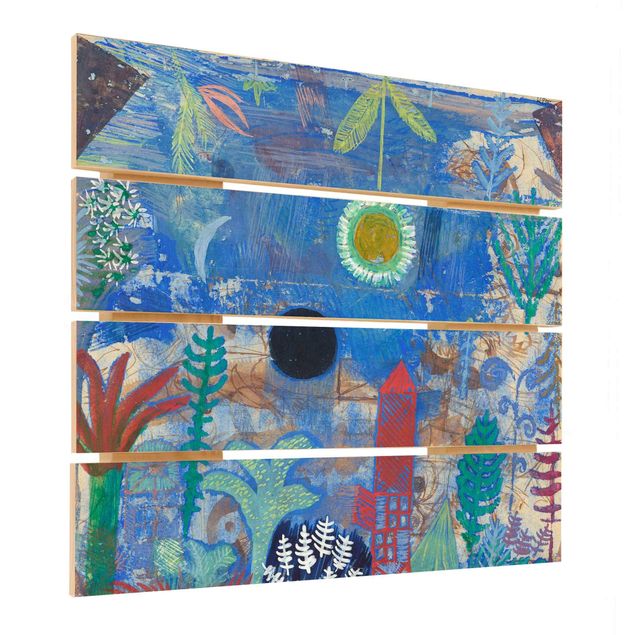 Reprodukcje obrazów Paul Klee - Zatopiony pejzaż