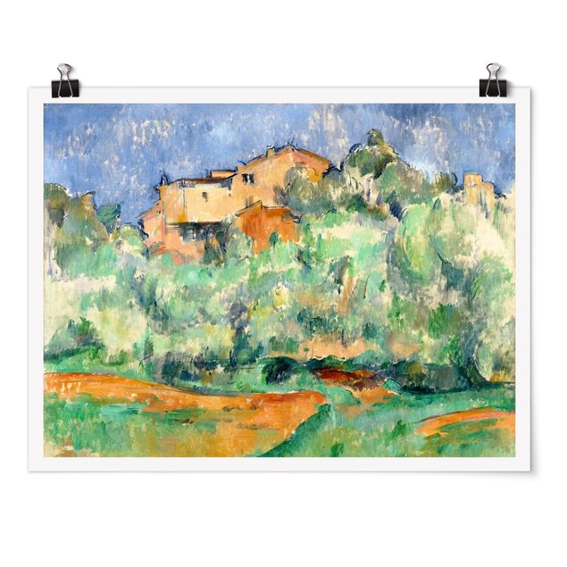 Obrazy impresjonizm Paul Cézanne - Dom na wzgórzu
