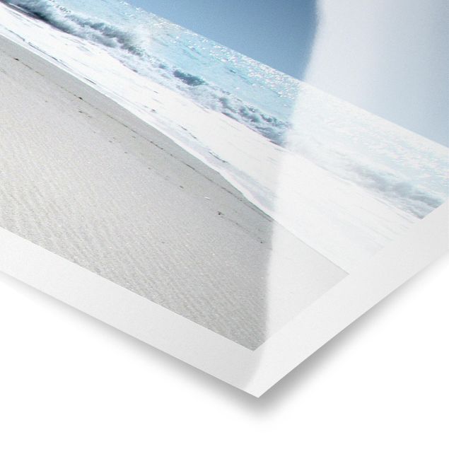 Plaża obraz Ścieżki na piasku