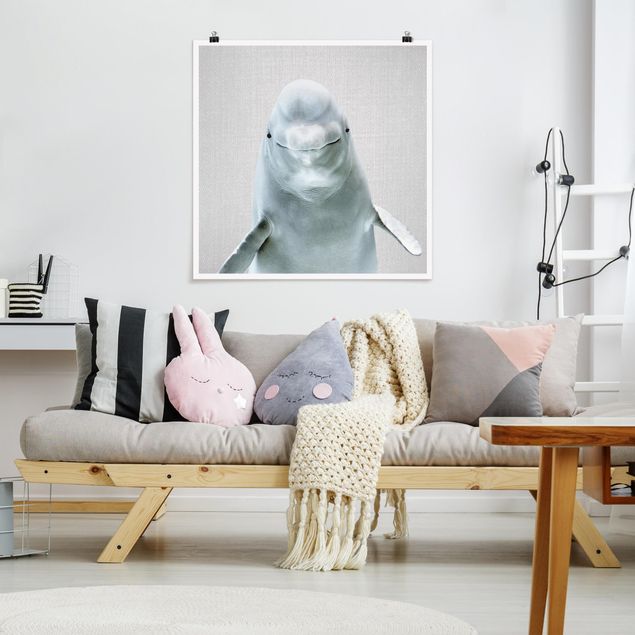 Obrazy nowoczesne Beluga Whale Bob