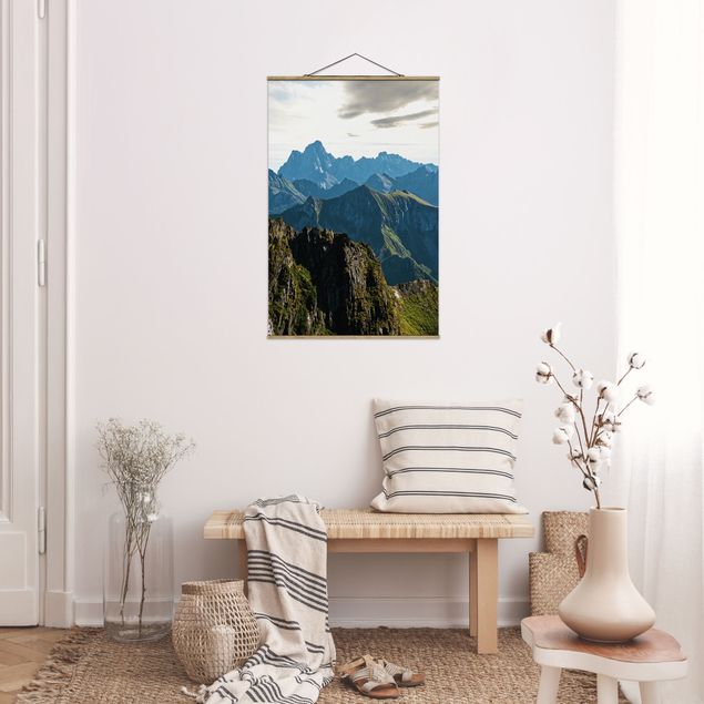 Obrazy do salonu Góry na Lofotach