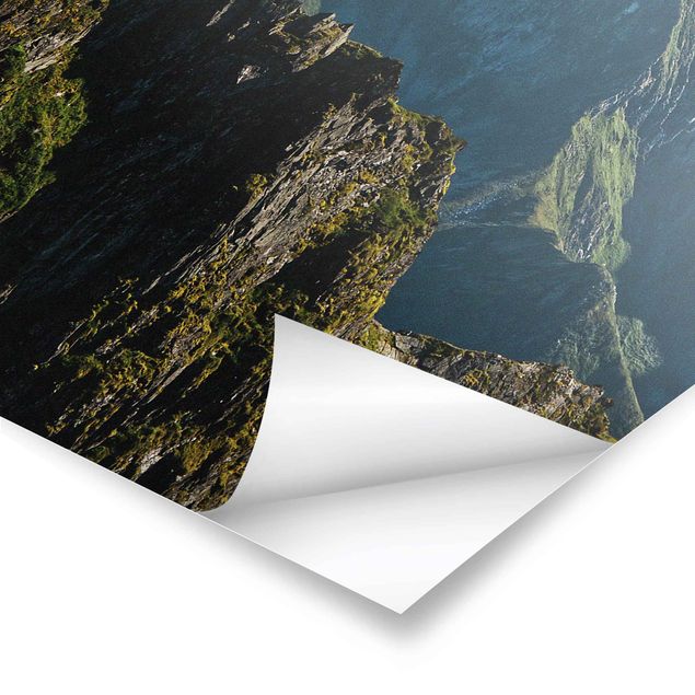 Obraz natura Góry na Lofotach