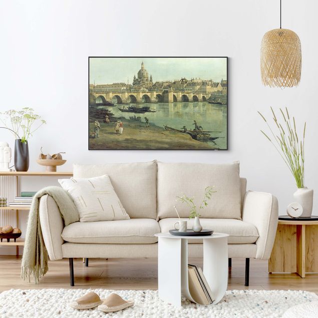 Obrazy nowoczesny Bernardo Bellotto - Drezno z prawego brzegu Łaby