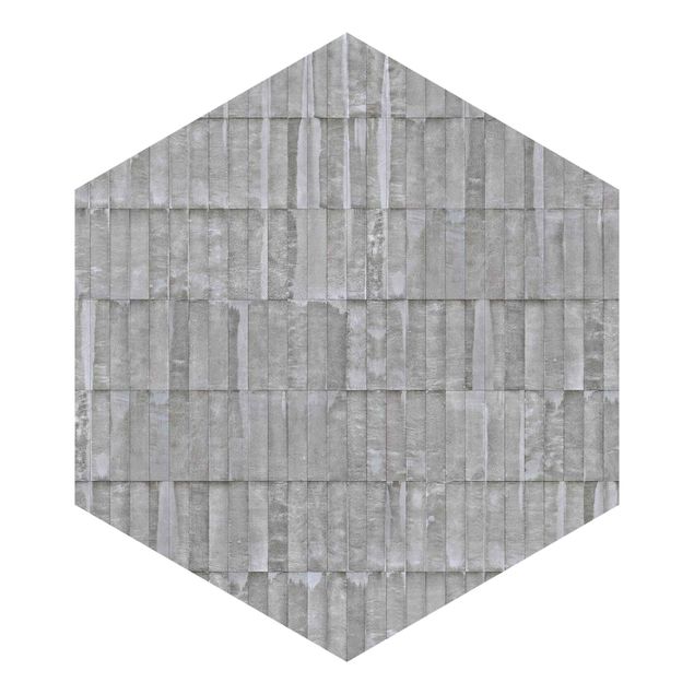 Fototapeta Tapeta z betonową cegłą