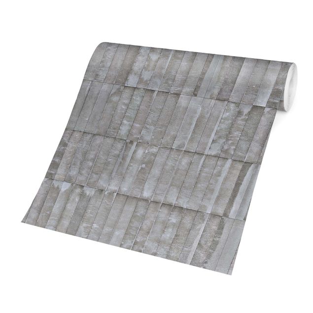Fototapety Tapeta z betonową cegłą