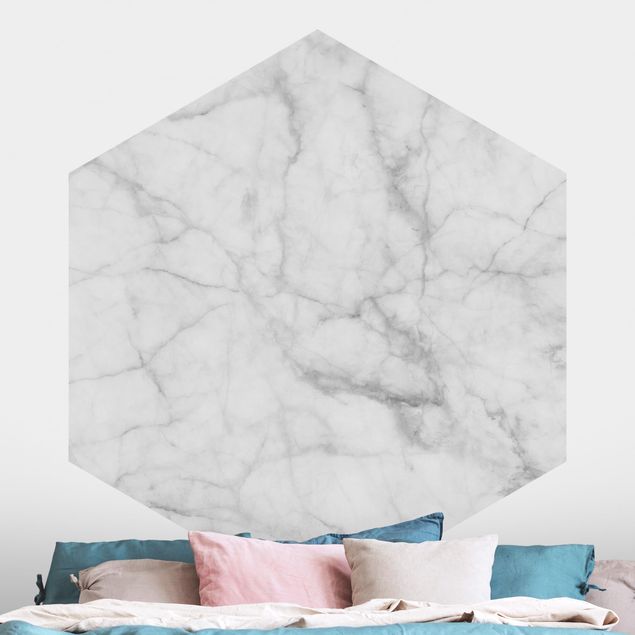 Marmur tapeta Bianco Carrara