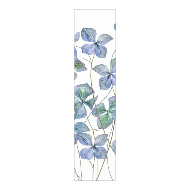 Tekstylia domowe Błękitne kwiaty hortensji