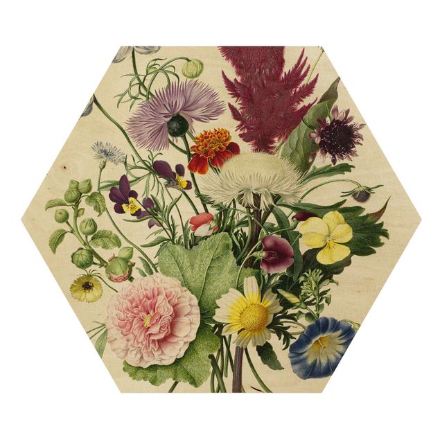 Obrazy kolorowe Bouquet Of Flowers From 1680