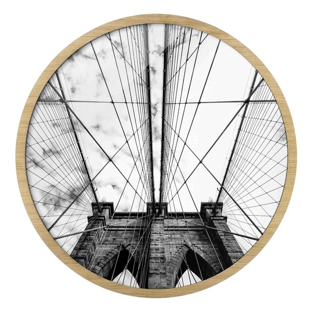 Obrazy nowoczesne Brooklyn Bridge In Perspective