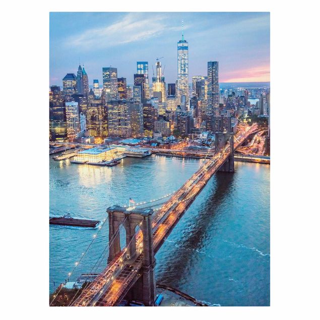 Obrazy na płótnie Nowy Jork Most Brooklyński Nowy Jork