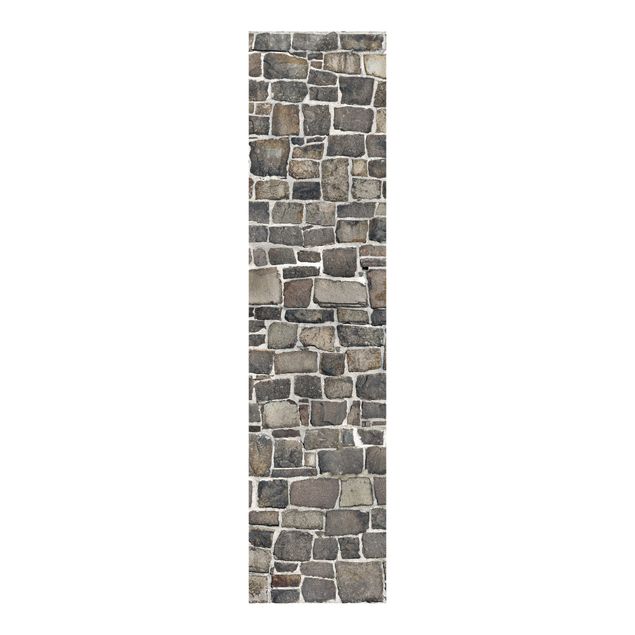 Tekstylia domowe Mur z kamienia naturalnego