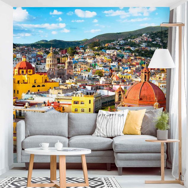 Modne fototapety Kolorowe domy Guanajuato