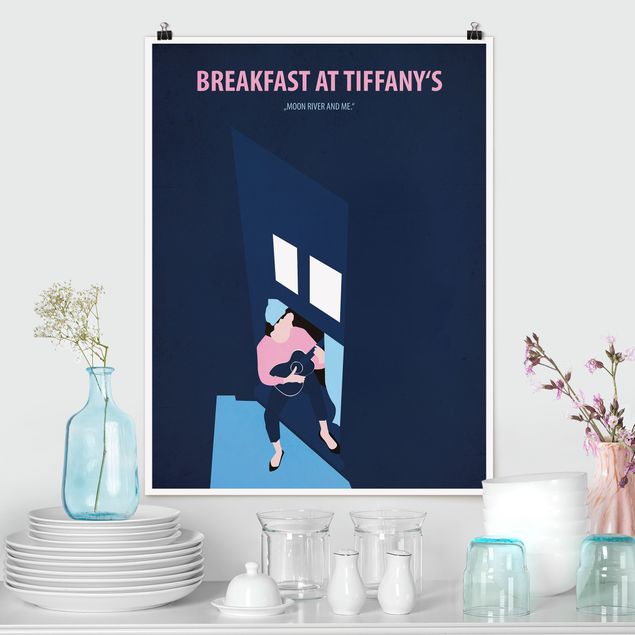 Dekoracja do kuchni Plakat filmowy Śniadanie u Tiffany'ego