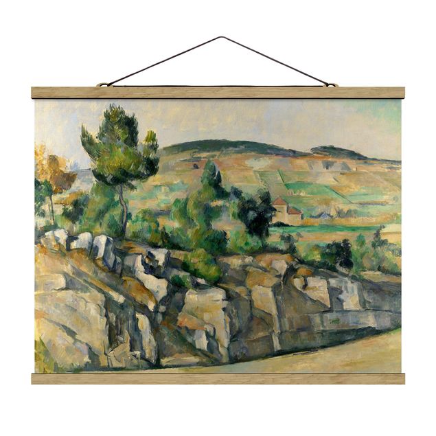 Impresjonizm obrazy Paul Cézanne - Pejzaż pagórkowaty