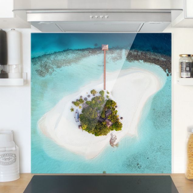 Dekoracja do kuchni Ocean Paradise Maldives