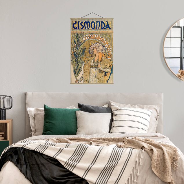 Dekoracja do kuchni Alfons Mucha - Plakat do sztuki Gismonda