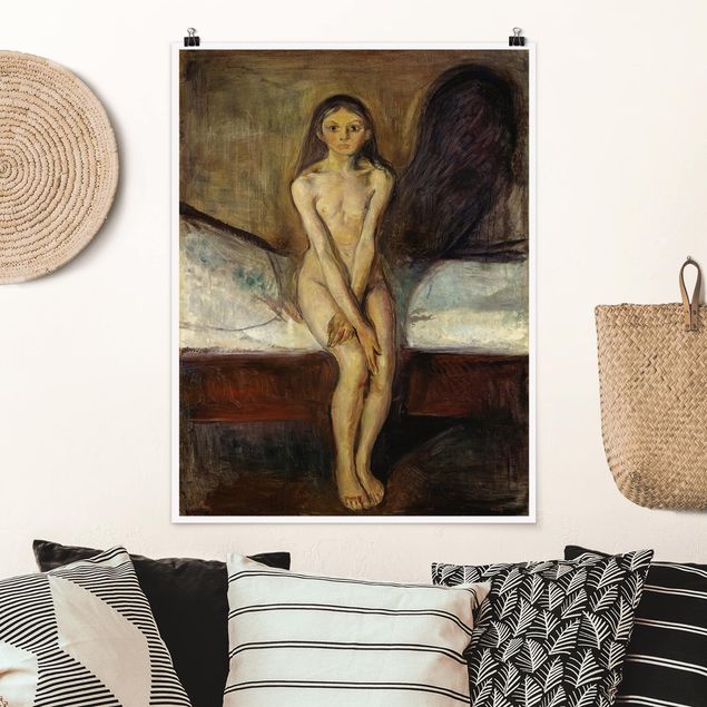 Ekspresjonizm obrazy Edvard Munch - dojrzewanie